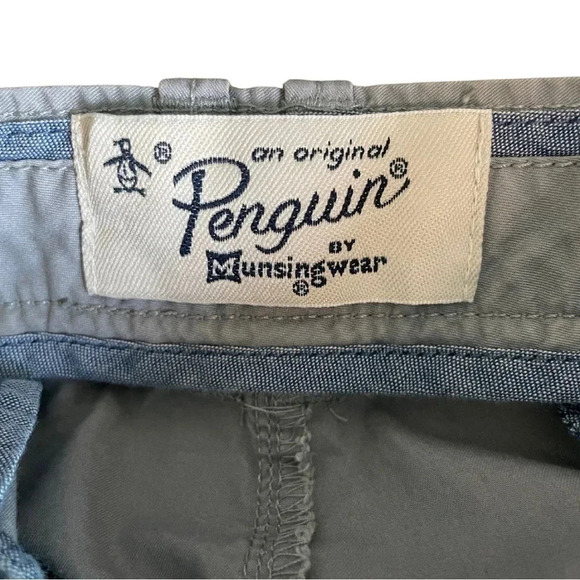 Original Penguin by Munsingwear Gray Shorts | Size 33. 100% Cotton - Picture 2 of 6